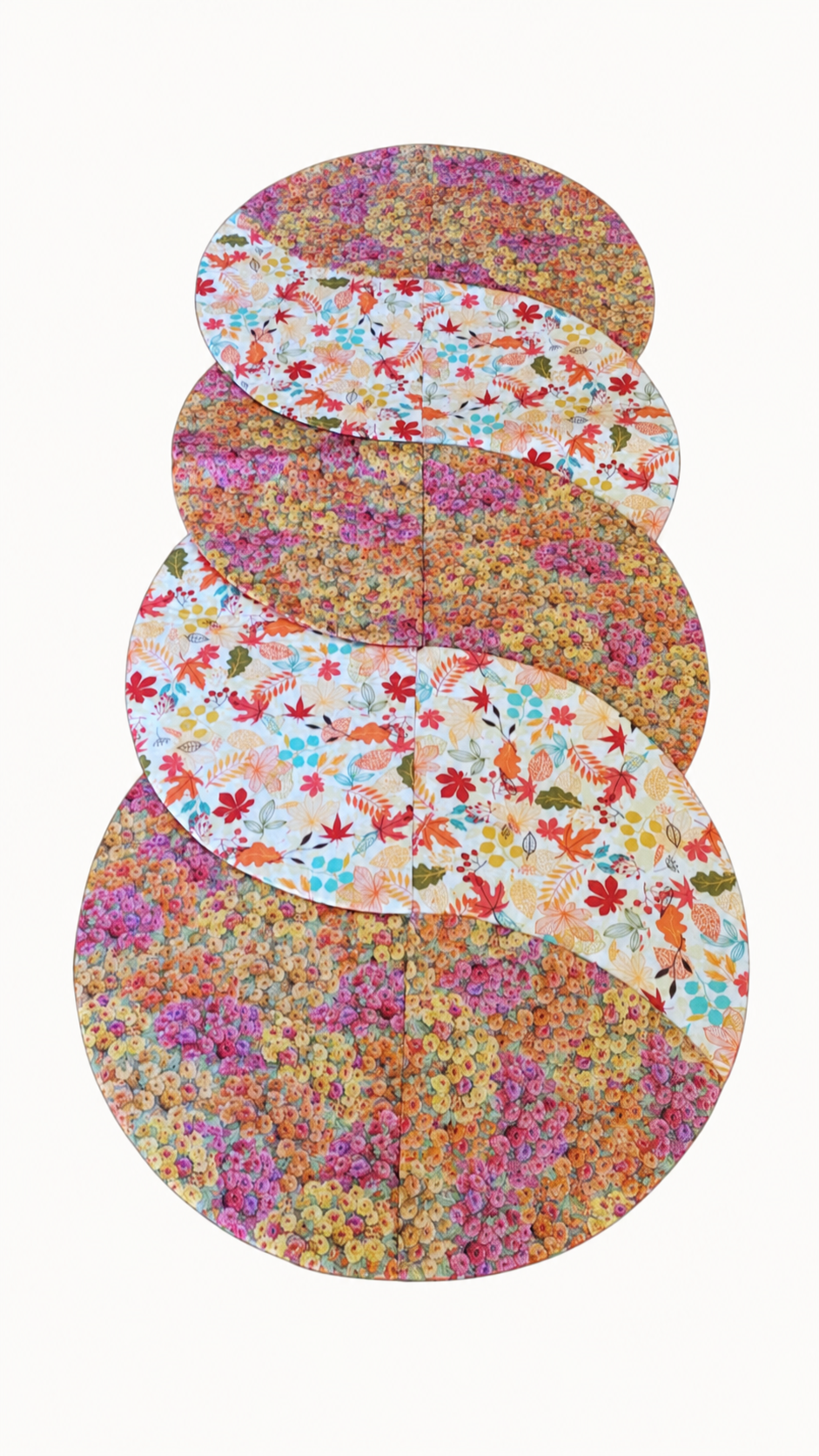 Autumn / Christmas Tree–Reversible Twist Table Runner