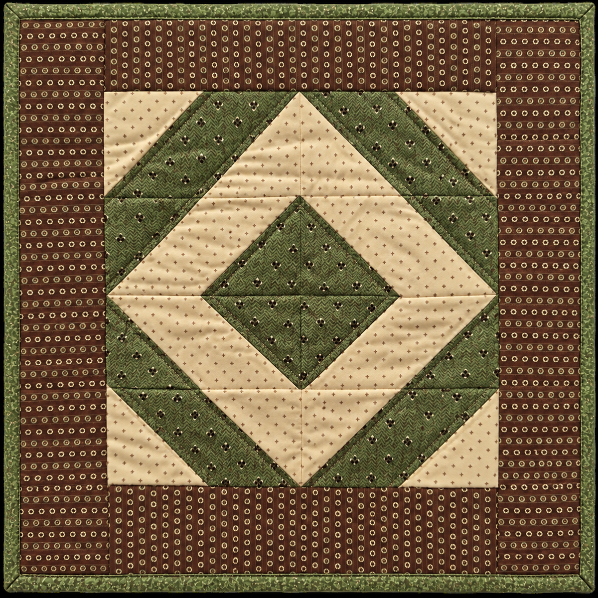 Sower’s Field — Quilted Wall Hanging & Table Mat