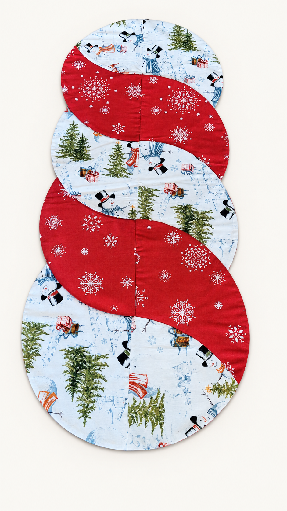 Fall Decor / Snowman Winter–Reversible Twist Table Runner