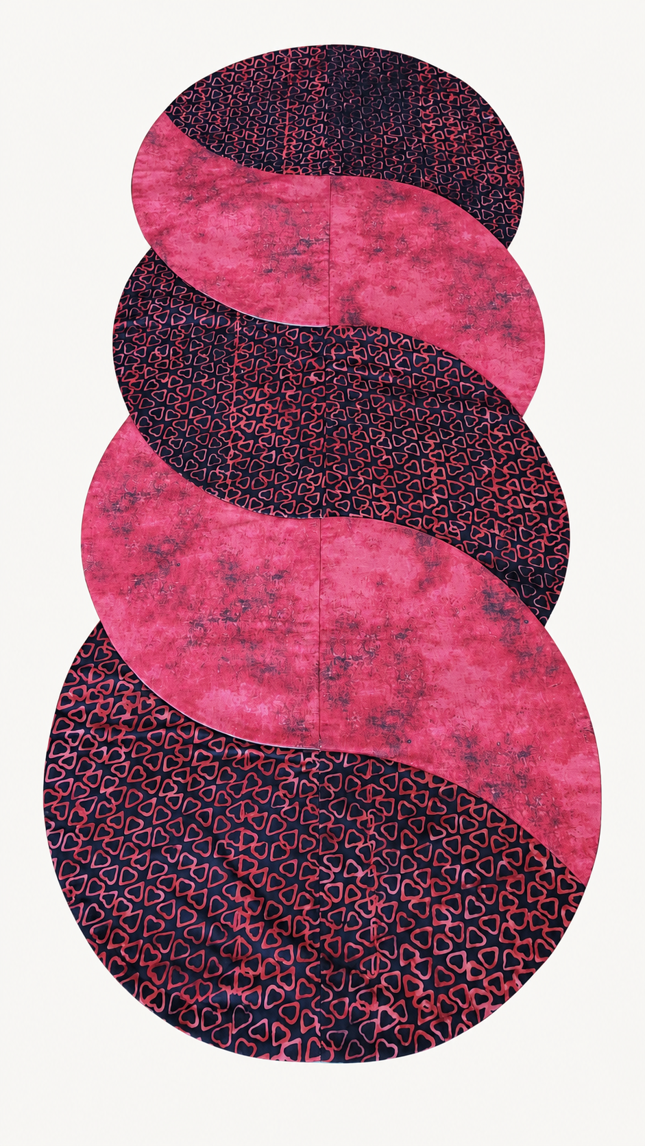 Christmas/ Valentine's –Reversible Twist Table Runner