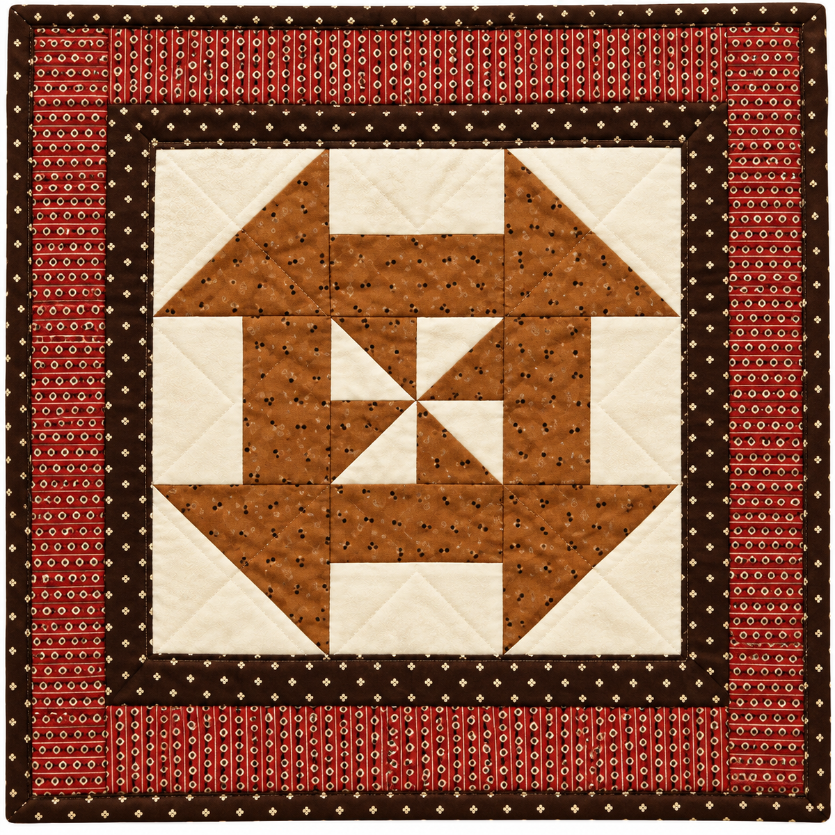 Winds of Grace — Quilted Wall Hanging & Table Mat