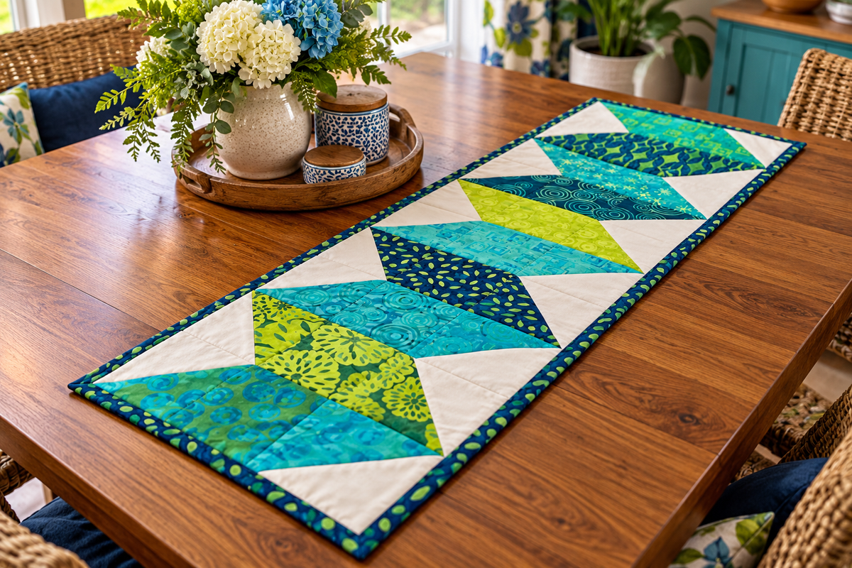River of Gladness—Table Runner
