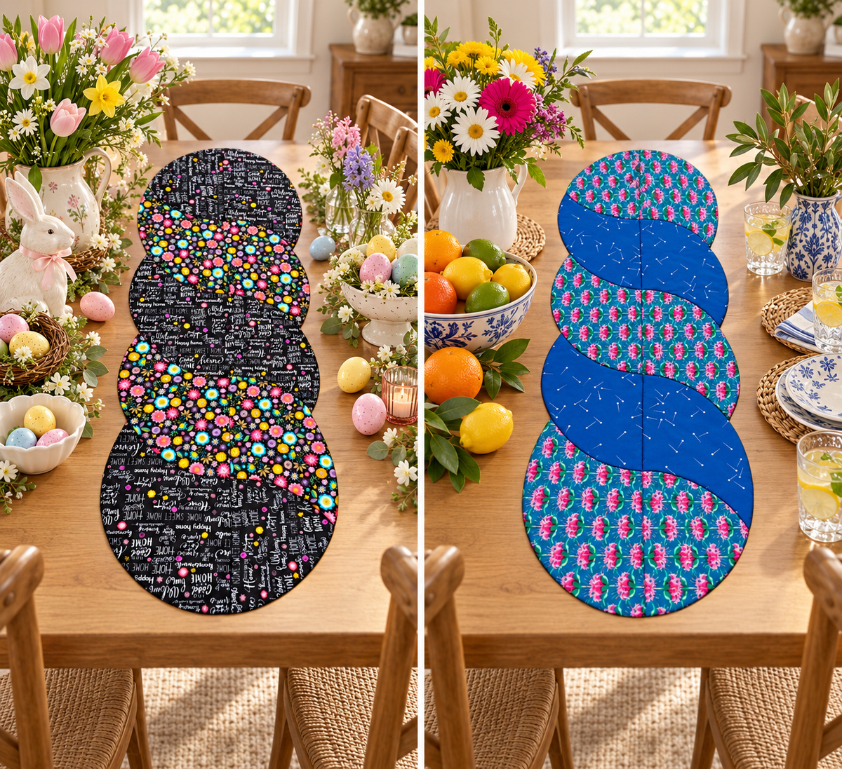 Reversible Twist Table Runners