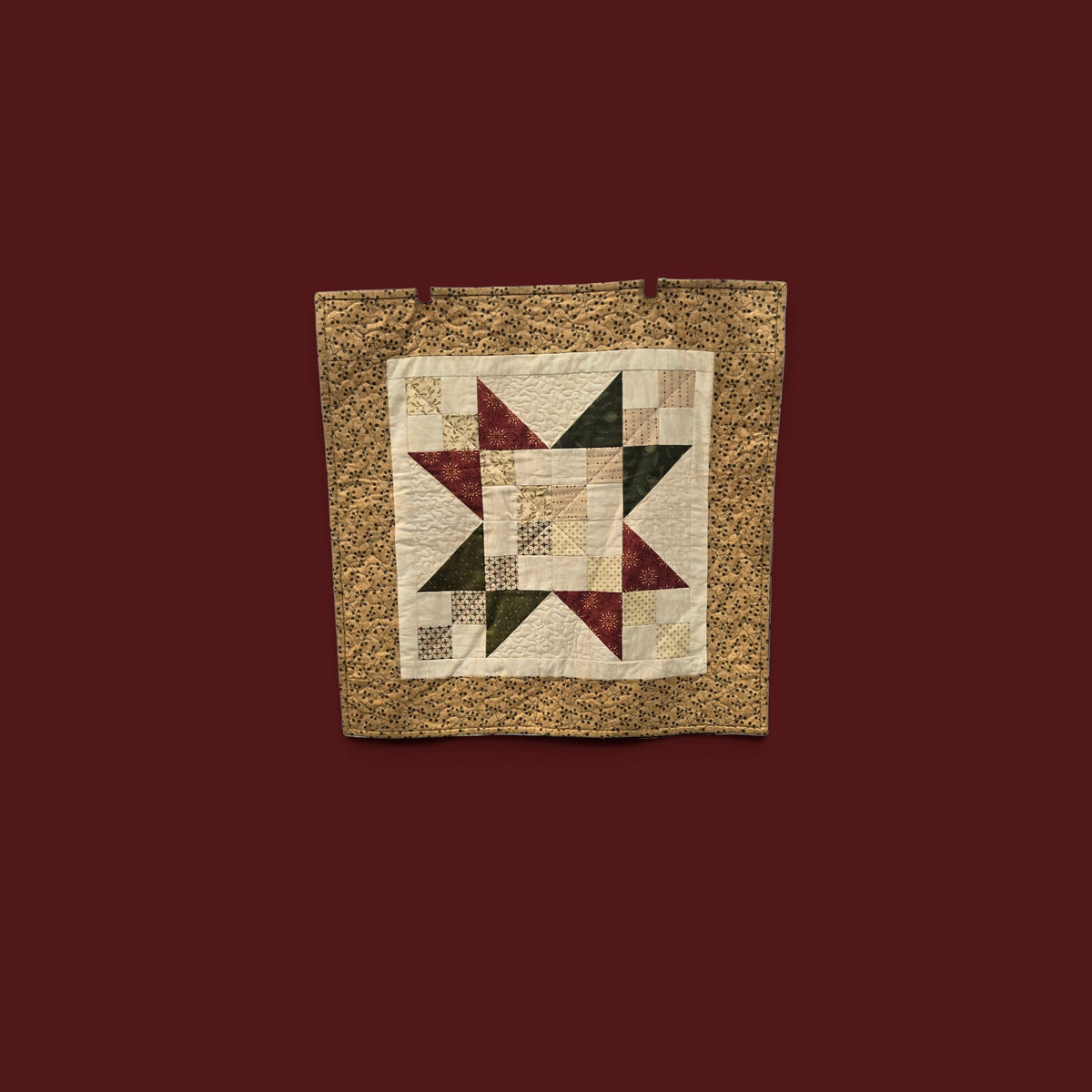 Bethlehem Star — Quilted Wall Hanging & Table Mat