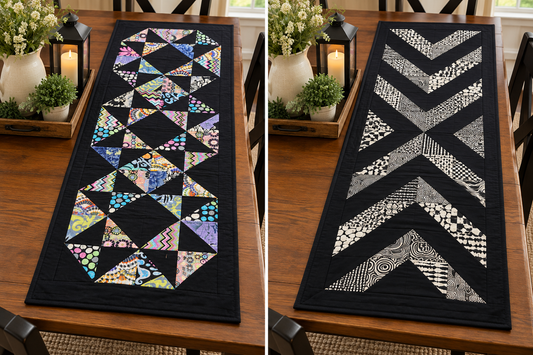 Beauty for Ashes — Reversible Quilted Table Runner