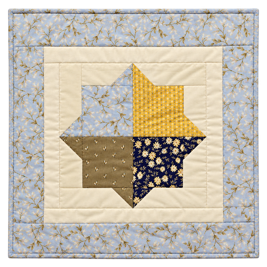 Morning Mercies — Quilted Wall Hanging & Table Mat