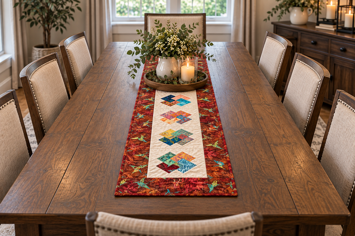 Humming with Joy-Table Runner