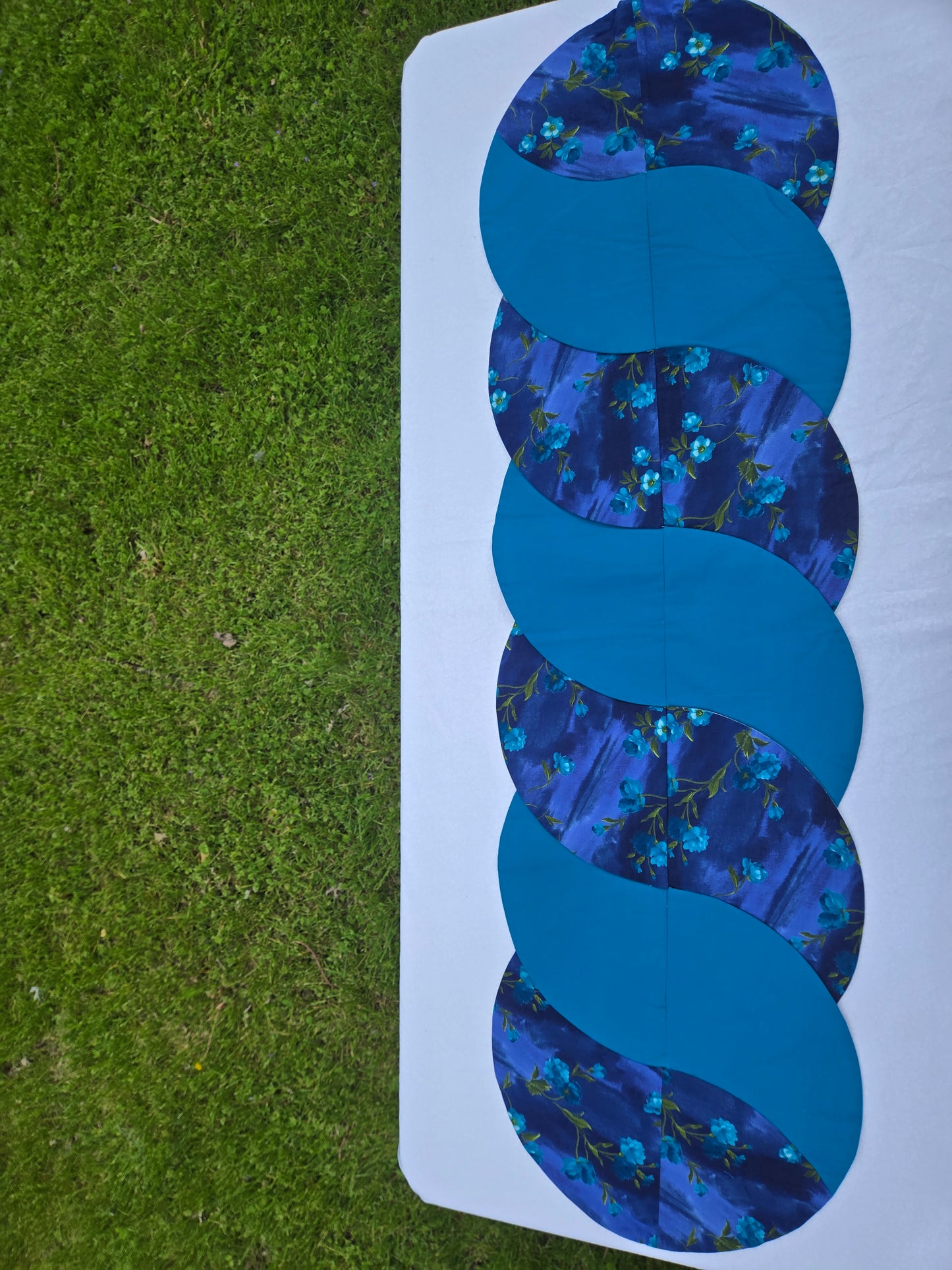 Reversible Twist Table Runner- Long