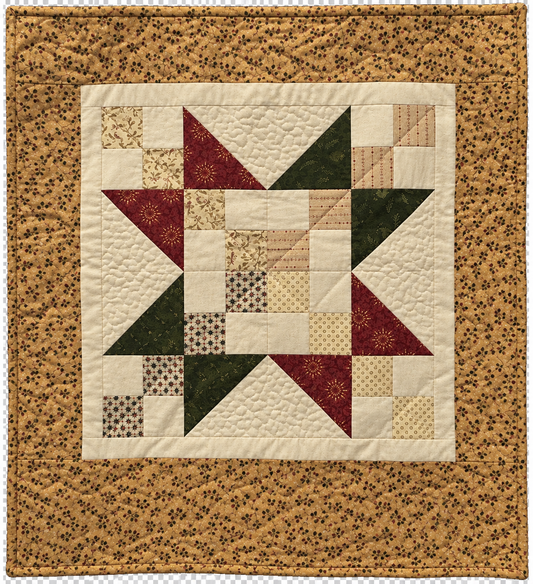 Bethlehem Star — Quilted Wall Hanging & Table Mat