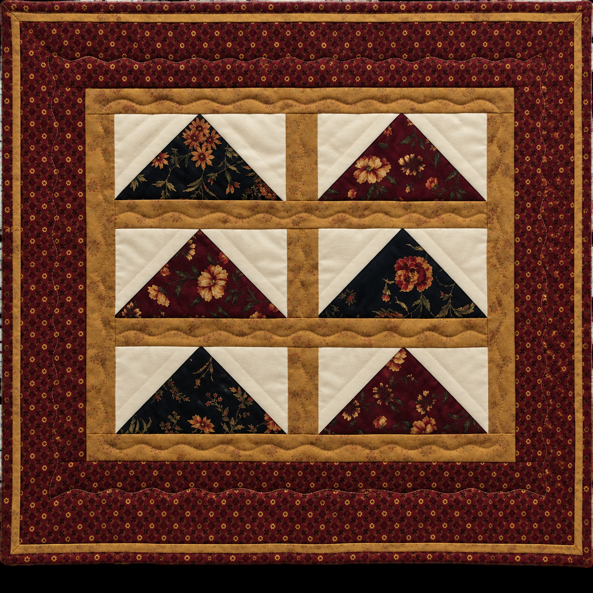 Tents of Jacob — Quilted Wall Hanging & Table Mat