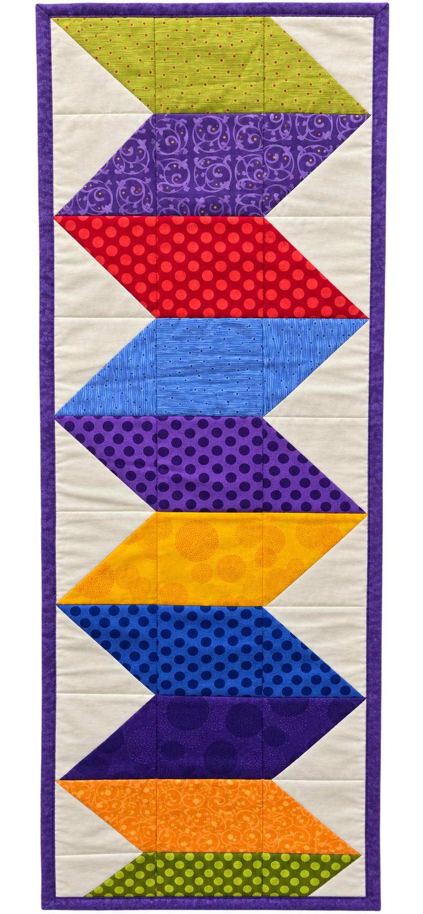 Varigated Path — Table Runner