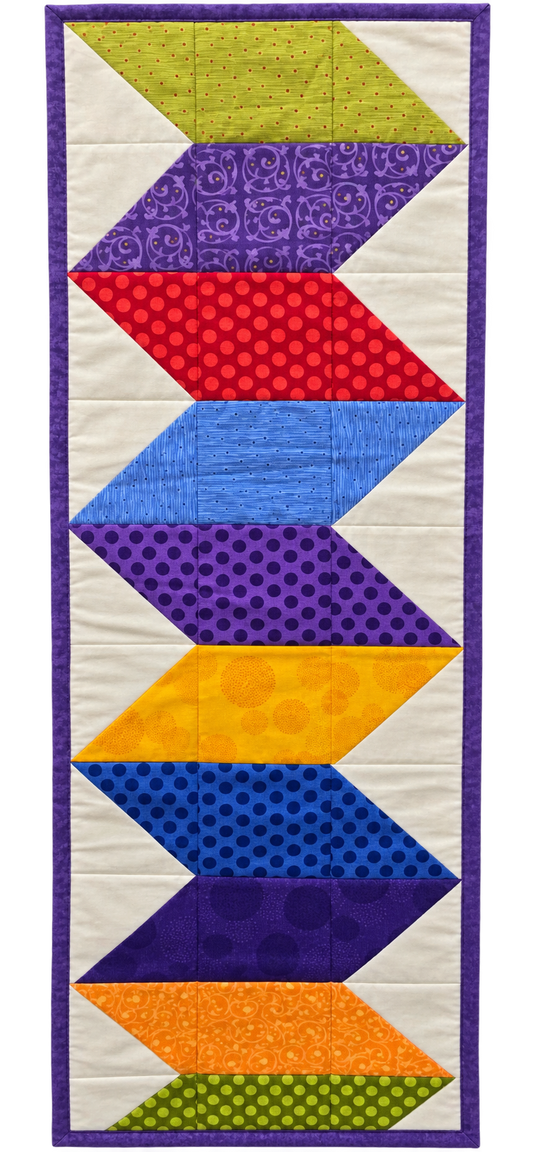 Varigated Path — Table Runner