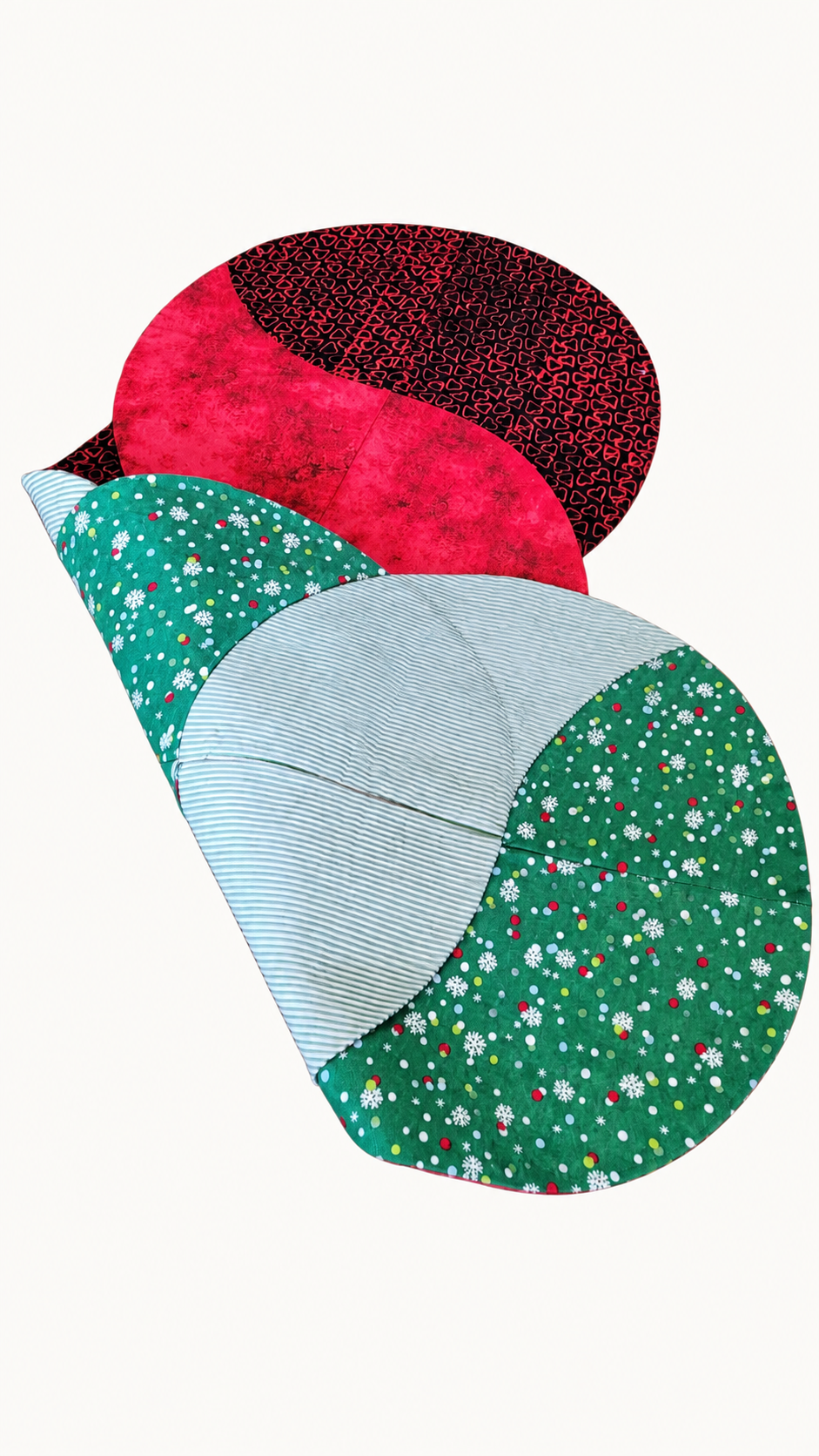 Christmas/ Valentine's –Reversible Twist Table Runner