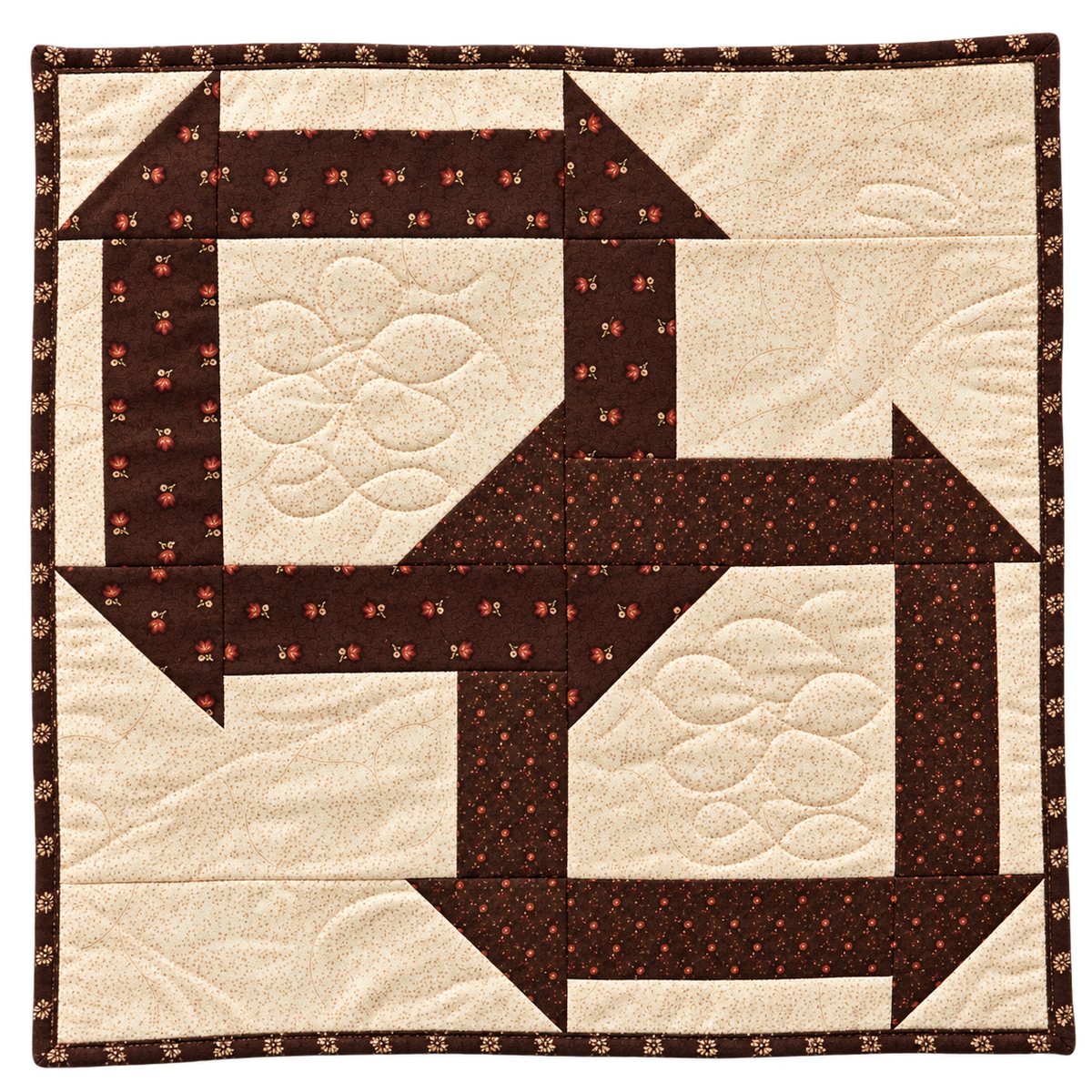 Ancient Paths — Quilted Wall Hanging & Table Mat