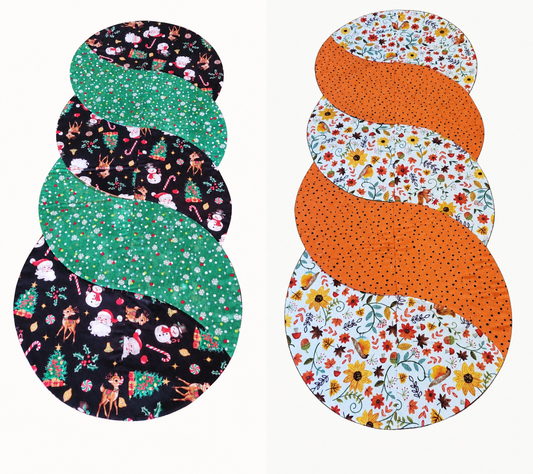Woodland Fall/ Christmas Fun–Reversible Twist Table Runner